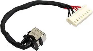 New AC DC Jack Power Charging Port Connector Socket Cable Harness for ASUS GL503 FX503 GL703 GL503VD GL503VS GL503VM FX503VM GL503VM-DB74 FX503VM-NS52 FX503VM-EH73 GL703VD GL703VM DD0BKLAD000
