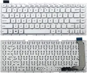 New US White English Laptop Keyboard (Without Frame) for Asus VivoBook X441U X441UA X441UR X441UV X441N X441NA …