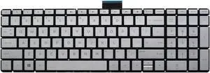 New US Silver English Laptop Keyboard (without frame) for HP Pavilion 15-CS 15-CS0003CA 15-CS0006CA 15-CS0008CA 15-CS0009CA 15-CS0010CA 15-CS0010DS 15-CS0010NR 15-CS0012CL 15-CS0020CA 15-CS0022CL