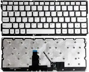 New US Silver Backlit English Laptop Keyboard (without frame) for Lenovo Yoga 900S-12ISK Yoga 900S Light Backlight