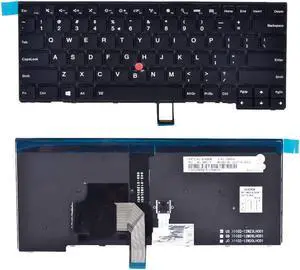New US black English Laptop Keyboard (Non-Backlit) for Lenovo IBM ThinkPad L460 (type 20FU 20FV 20FU0018US)