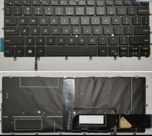 New US Black Backlit English Laptop Keyboard (without frame) for Dell XPS 13 9370 13-9370 P/N: 03CM18 PK1320C1A00 Light Backlight