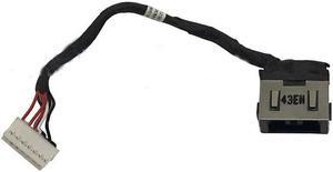 AC DC Jack Power Plug in Charging Port Connector Socket with Wire Cable Harness for Lenovo Thinkpad L440 L540 P/N:04X4830 50.4LG06.001
