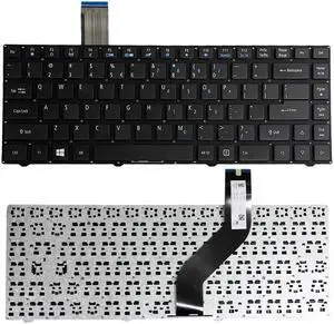 New US Black Laptop Keyboard (without frame) for Acer Aspire One Cloudbook 14" AO1-431 AO1-431-C8G8 AO1-431-C1FZ AO1-431-C3TM AO1-431-C4XG NK00013001 5290012CCAX1