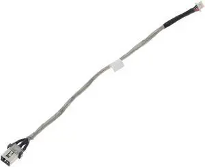 AC DC Jack Power Plug in Charging Port Connector Socket with Wire Cable Harness for Lenovo Yoga 710-15ISK P/N:DC30100W700