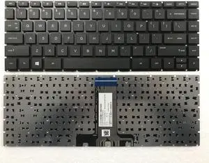 New US Black English Laptop Keyboard (without frame) for HP 14-bw 14-BW010NR 14-BW012NR 14-BW065NR 14-BW066NR