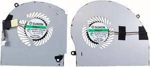 New CPU & GPU Cooling Fan for Dell Alienware 17 R4 ALW17C P/N 0K2PKV 04RFW1