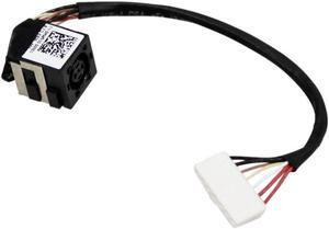 AC DC Jack Power Plug in Charging Port Connector Socket with Wire Cable Harness for Dell Inspiron 5749 5748 3442 14-3446 14-3442 J5HM8 0J5HM8