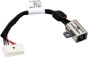 New AC DC Jack Power Plug In Charging Port Connector Socket with Wire Cable Harness compatible Dell XPS 15 9570