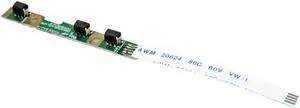 New Power Switch Button Board With Ribbon Cable for Dell Inspiron 11 3168 3169 3179 P25T P/N:450.06Q04.1002 450.06Q04.1001 450.06Q04.0001