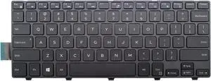 New US Black English Laptop Keyboard (with frame no backlit) for Dell Inspiron 5451 5455 5458 5452 5457 5459 5468
