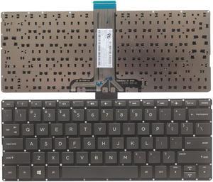 New US Black English Laptop Keyboard (without palmrest) for HP P/N:843529-031 2B-0AE20W600 490.07J07.0P01