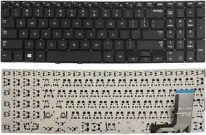 New US Black English Laptop Keyboard (without frame) for Samsung NP450R5V NP450R5E NP370R5E NP470R5E NP510R5E