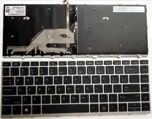 New US Black Backlit English Laptop Keyboard for HP Probook 430 G5 440 G5 445 G5 L01071-001 Light Backlight