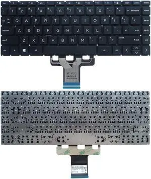 New US Black English Laptop Keyboard (without frame) for HP home 240 G7 245 G7 246 G7