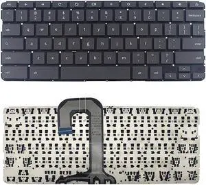New US Black English Laptop Keyboard (Without palmrest) for HP Chromebook 11 G6 EE P/N: L14922-001 L14921-001