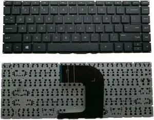 New US Black English Keyboard (without palmrest) for HP 240 G4 245 G4 246 G4 240 G5 245 G5 246 G5