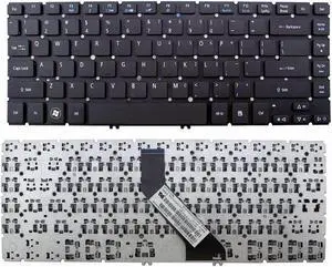 New Laptop Keyboard (without Frame) for Acer Aspire V5-471G V5-431P V5-431 V5-471 V5-471P P/N:60.M3BN1.031 MP-11F73U4-4424 6M.4TUKB.095 904TU07O1D NKI141301S, US layout Black color