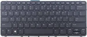 New Laptop Backlit Keyboard with frame for HP PN: 6037B0099801 9Z.N9WBV.301 NSK-CR3BV 01 755497-001 766641-001, US layout black color