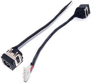 New Ac Dc-in Power Jack w/Cable Harness Connector Socket for Dell Inspiron 5749 5748 3442 Laptop J5HM8