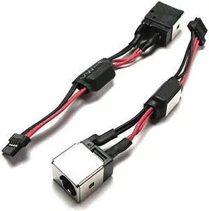 New Ac Dc-in Power Jack w/Cable Harness Connector Socket for Acer Aspire One NAV50 NAV70 AO532H 532H D260 D255 D255E GATEWAY LT21 LT2104U LT2106U LT2110U e-Machine 355 EM355