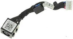 New Ac Dc-in Power Jack w/Cable Harness Connector Socket for Dell Latitude E6440 HH3J4 DC30100NP00 VAL90