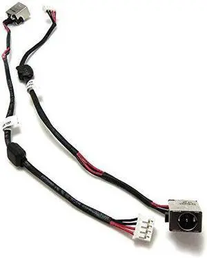New Ac Dc-in Power Jack w/Cable Harness Connector Socket for ACER Aspire E1-510P E1-510P-2671 E1-572 E1-572P E1-572G Gateway NV510P DC30100PR00