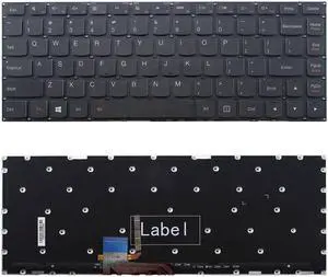 New Laptop Backlit Keyboard (without Frame) for Lenovo E31-70 E31-80 ,US layout Black color