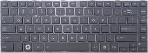 New Laptop Keyboard with Frame for Toshiba Satellite M40-A M40T-A M45-A M45T-A , US layout Black color
