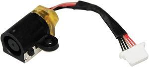 New AC DC Power Jack Plug Socket Cable Harness for HP EliteBook Folio 9470M 9480M 702875-001