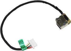 New AC DC Power Jack Plug Socket Cable Harness for HP 15-ab186cy 15-ab100 cto