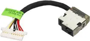 New AC DC Power Jack Plug Socket Cable Harness for HP 15-bc047cl 15-bc067nr 15t-bc000 CTO