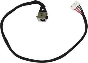New AC DC Power Jack Plug Socket Cable Harness for Toshiba Satellite P55W-C 1417-00BF000