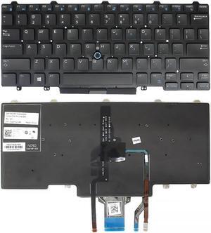 New US Black Backlit English Laptop Keyboard (without frame) For Dell MP-1383USJ698 9Z.NB2LN.001 NSK-LK0BC 01 PK1313D3B00 PK1313D1B00 PK1313D4B00 SN7230BL PK1313D2B00 Light Backlight