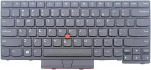 Laptop keyboard for Lenovo IBM ThinkPad T470 01AX446 SN20L72767 US layout Black color
