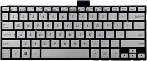 New US silver English Laptop Keyboard (without frame) For ASUS P302 P302C P302U P302L P302LJ 13.3"