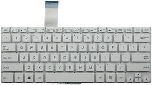 New for Asus 0KN0-RS3US12 0KNB0-3109US00 MP-13J63US-5282 US White Keyboard