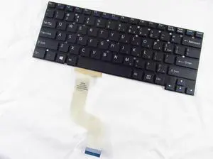 New US black English Laptop Keyboard (without frame) For Sony Vaio SVT14 SVT14126CXS SVT14127CXS SVT141290X SVT1412ACXS SVT141A11L SVT141C11L SVT14128CC SVT14113CXS