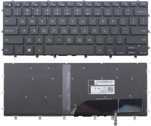 New US Black Backlit Keyboard (without frame) For Dell XPS 9560 XPS 15- 9560 P56F001 Precision m5520 Light Backlight