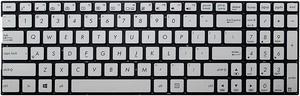 New for Asus Q503 Q503U Q503UA Q534 Q534U Q534UX US Silver Keyboard