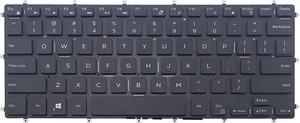 New US black English Laptop Keyboard (without frame) For Dell Inspiron 15 5568 7569 7579 2-in-1 14 Gaming 7466 7467