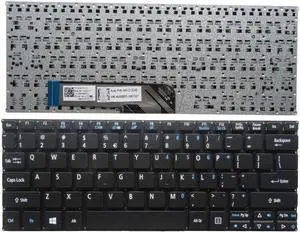 New US Black Laptop Keyboard (without frame) For Acer Aspire Switch 10 S1003 SW1-011-18US SW1-011-13XY N15P2 S1002-12V2 English Keyboard