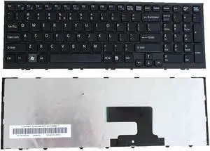New for Sony VAIO VPCEH11FX VPCEH12FX VPCEH13FX VPCEH14FM VPCEH15FX VPCEH16FX VPCEH17FX VPCEH18GM VPCEH190X US Laptop Keyboard US black English