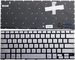 New US silver Backlit English Laptop Keyboard (without frame) For Samsung Series 7 Ultra NP740U3E 730U3E-X02 730U3E-A01 730U3E-K01 NP730U3Er Light Backlight
