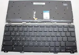 New US Black Laptop Backlit Keyboard (without frame) For Toshiba Chromebook CB30 CB30-A3120 CB35 CB35-A3120 Light Backlight