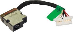 New AC DC Jack Power Charging Port Connector Socket Cable Harness for HP 11-ab 11-ab000 11-AB011DX 1-ab051nr x360 Convertible PC