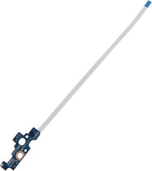 Power Button Board with Cable for DELL INSPIRON 14-5455 17-5755 17-5758 series, T2CVC LS-B845P