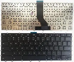 New US Black English Laptop Keyboard (without frame) For Acer Chromebook 11 CB3-131-C5RA CB3-131-C3SZ CB3-131-C3KD CB3-131-COUG