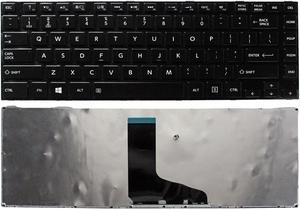 New US Black Laptop Keyboard For Toshiba Satellite C800 C800D M800 M805 L800 L805 L830 L840 L845