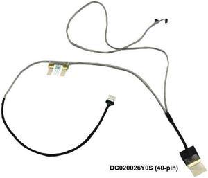 New LVDS LCD LED Flex Video Screen Cable for Asus Zenbook UX305F UX305FA 40-pin DC020026Y0S